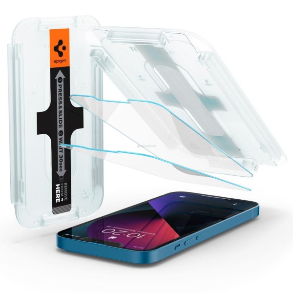 Защитное стекло для iPhone 13 Mini - Spigen - SGP - EZ FIT GLAS.tR SLIM