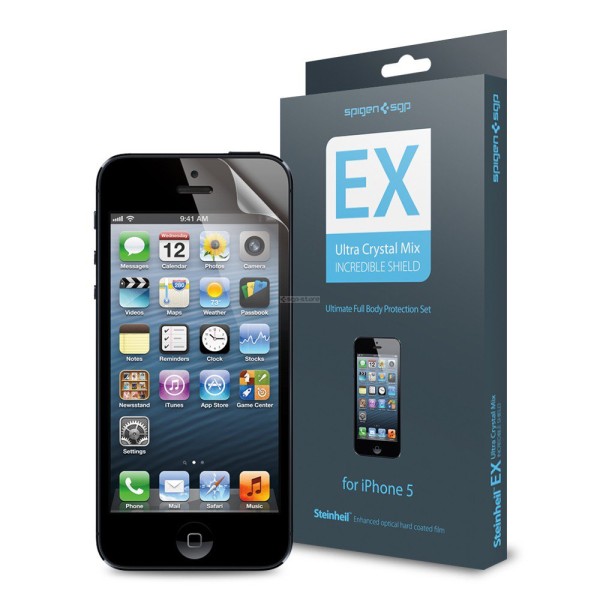 Защитная пленка для iPhone SE / 5s / 5 - Spigen - SGP - Steinheil EX - Ultra Crystal Mix