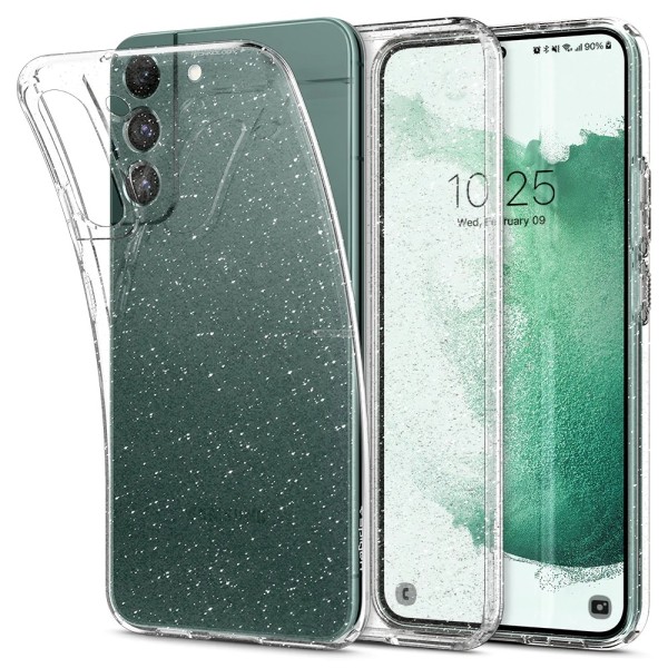 Чехол-капсула для Galaxy S22 Plus - Spigen - SGP - Liquid Crystal Glitter