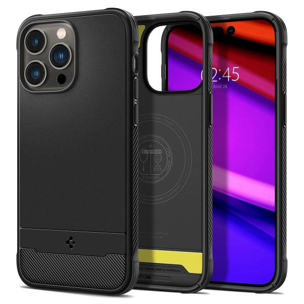 Чехол для iPhone 14 Pro - Spigen - SGP - Rugged Armor (MagFit)