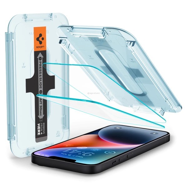 Защитное стекло для iPhone 14 Plus - Spigen - SGP - EZ FIT GLAS.tR (Sensor Protection)