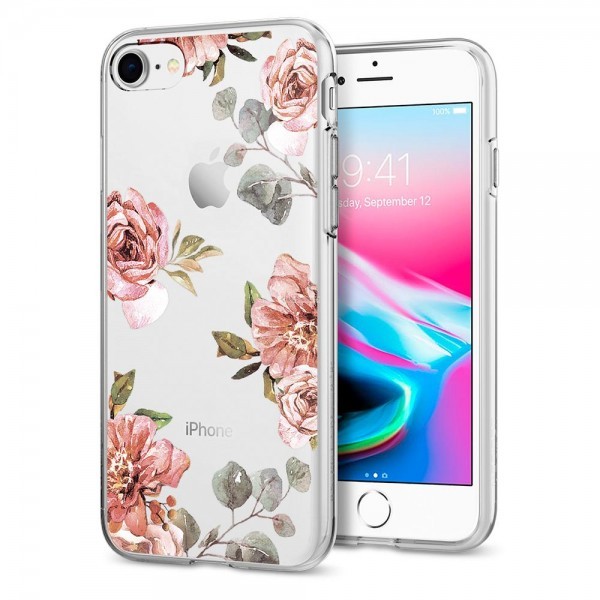 Чехол-капсула для iPhone SE (2020) / 8 / 7 - Spigen - SGP - Liquid Crystal Aquarelle