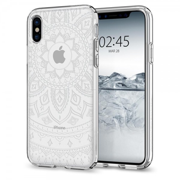 Чехол-капсула для iPhone XS / X - Spigen - SGP - Liquid Crystal Shine