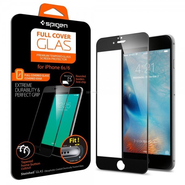 Защитное стекло для iPhone 6s / 6 - Spigen - SGP - Full Cover Glass