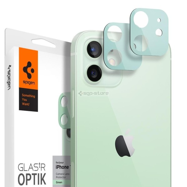 Защитное стекло для iPhone 12 - Spigen - SGP - Optik Lens Protector