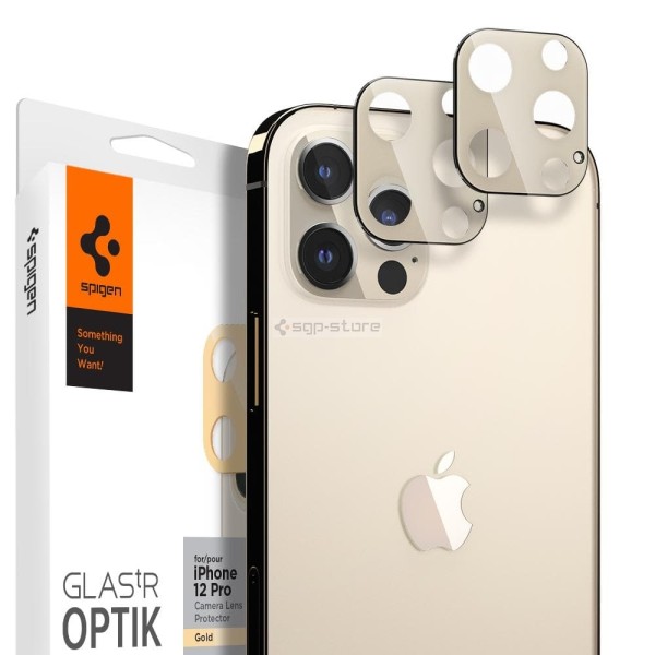 Защитное стекло для iPhone 12 Pro - Spigen - SGP - Optik Lens Protector