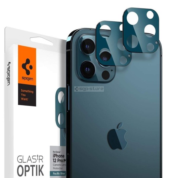 Защитное стекло для iPhone 12 Pro Max - Spigen - SGP - Optik Lens Protector