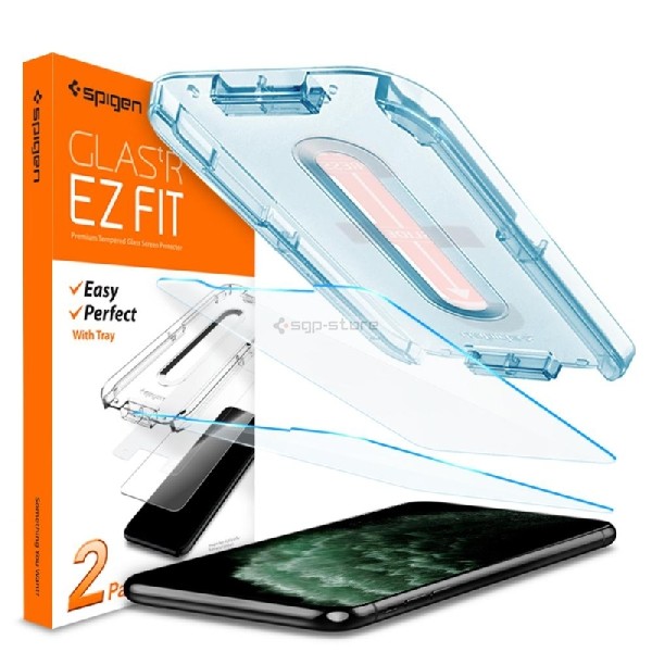 Защитное стекло для iPhone 11 Pro Max - Spigen - SGP - EZ FIT GLAS.tR SLIM