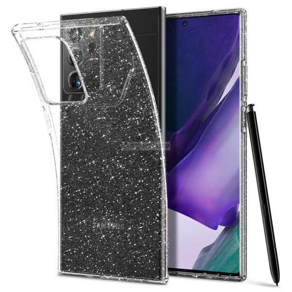 Чехол-капсула для Galaxy Note 20 Ultra - Spigen - SGP - Liquid Crystal Glitter