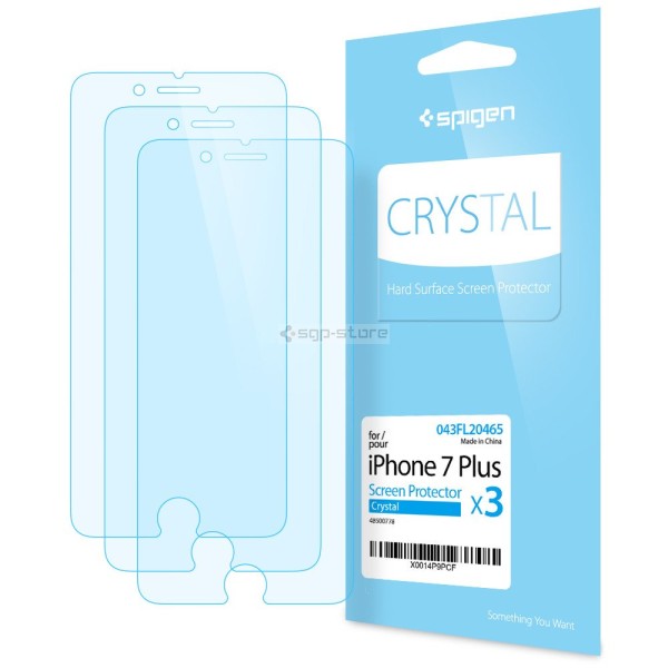Комплект защитных пленок для iPhone 7 Plus / 8 Plus - Spigen - SGP - Crystal