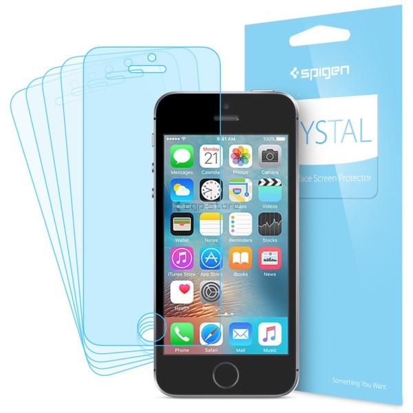 Защитная пленка для iPhone SE / 5s / 5c / 5 - Spigen - SGP - Crystal