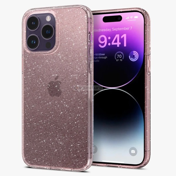 Чехол для iPhone 14 Pro Max - Spigen - SGP - Liquid Crystal Glitter
